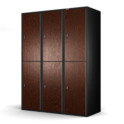 Gym Locker, 6 N-shaped doors Gymleco UK 