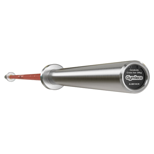 Gymleco 810CR Cerakote Weightlifting Bar, Men, Red Gymleco UK 