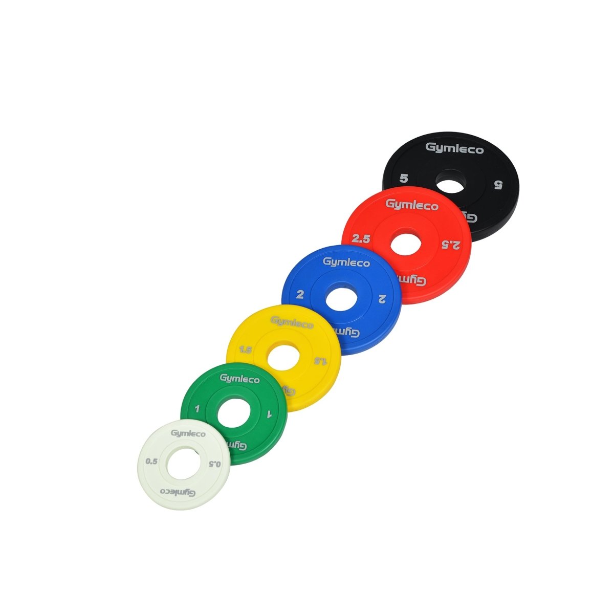 Urethane Fractional Bumper Plates Gymleco UK 