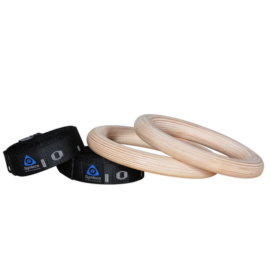Wooden Roman Rings Gymleco UK 